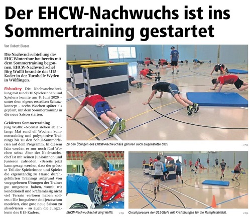 EHCW Sommertraining2020 small